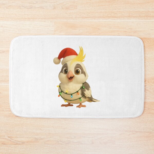 Item preview, Christmas Pied Cockatiel  designed and sold by Sillytoe.