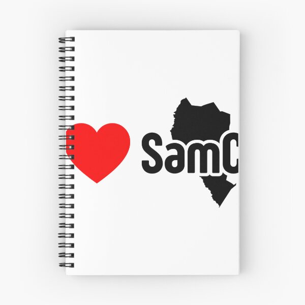 Item preview, I Love SamCo | Sampson County NC Map Outline designed and sold by raynmandesigns.