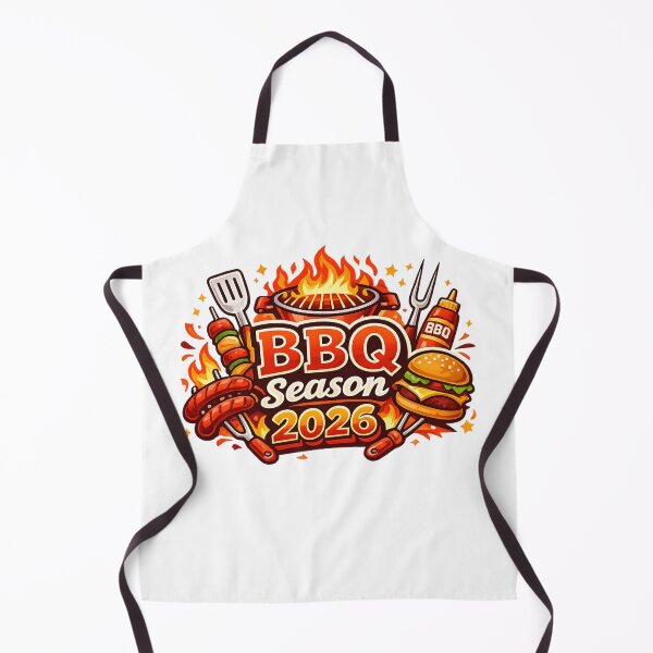 Item preview, BBQ Season Festival Grill Party Design designed and sold by Combat Skies.