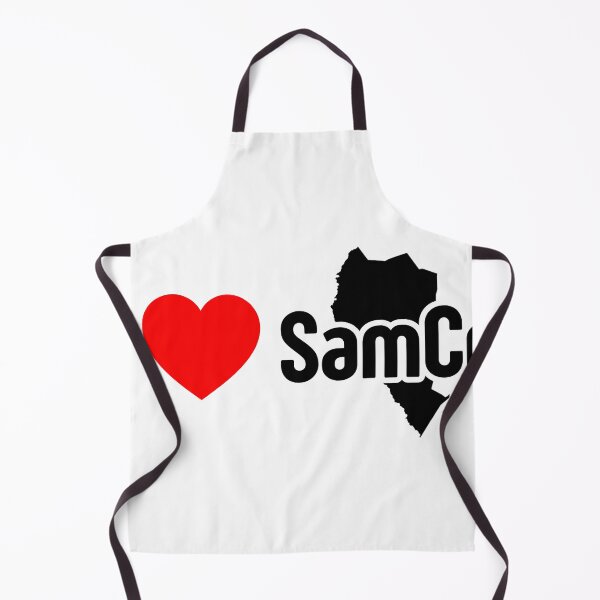 Item preview, I Love SamCo | Sampson County NC Map Outline designed and sold by raynmandesigns.