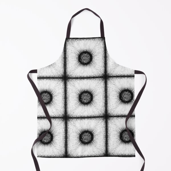 Item preview, Pattern of "Poof" tile in the white and black color designed and sold by Cherevan.