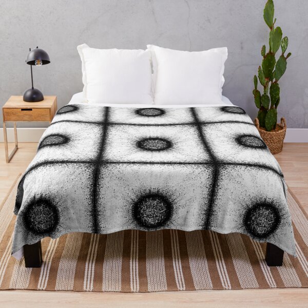 Item preview, Pattern of "Poof" tile in the white and black color designed and sold by Cherevan.