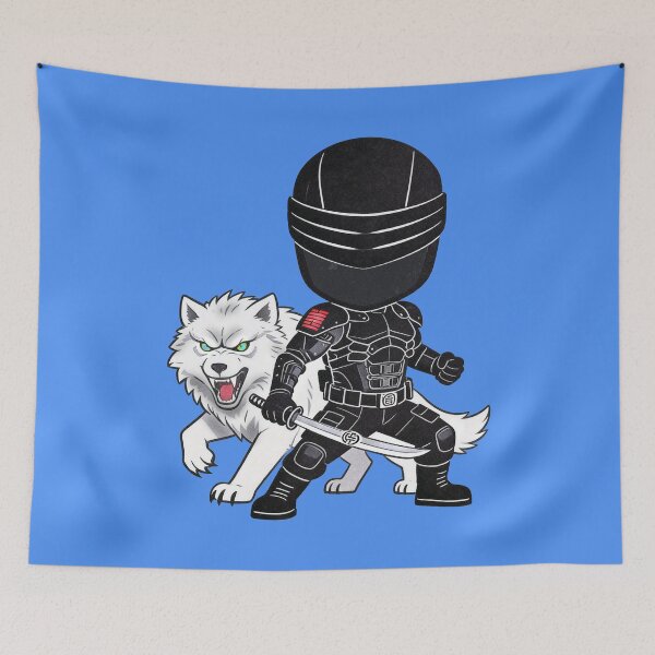 Item preview, The Silent Master Cutie: Snake Eyes & Timber designed and sold by CleverCulture.
