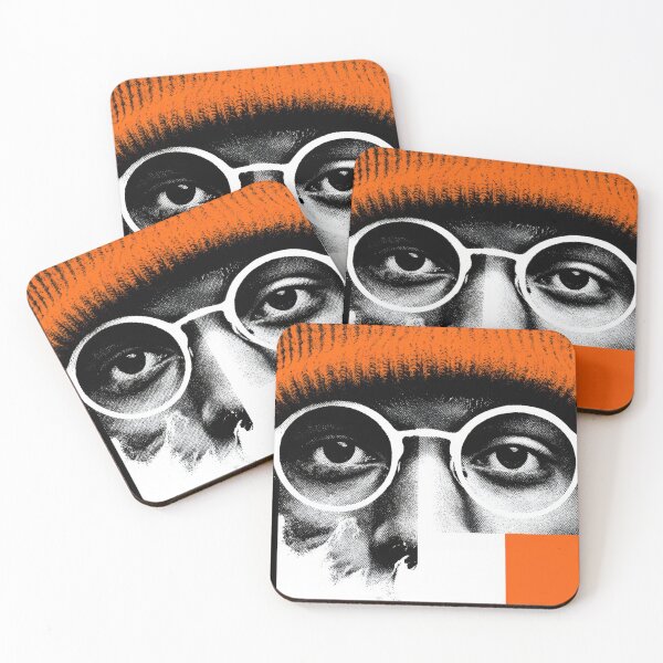 Item preview, Man with orange hat and glasses designed and sold by anytka.