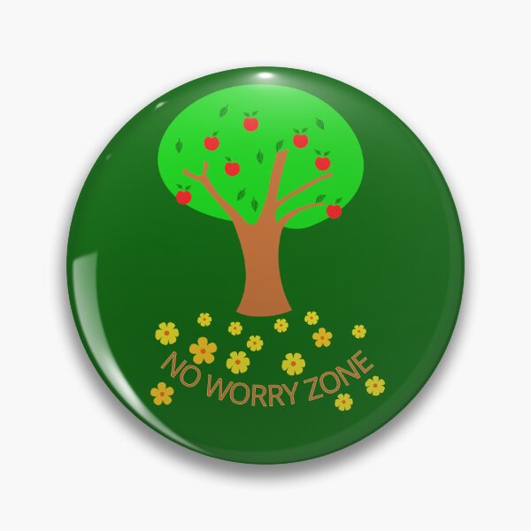 Item preview, Peaceful Apple Tree No Worry Zone designed and sold by Laanas55.
