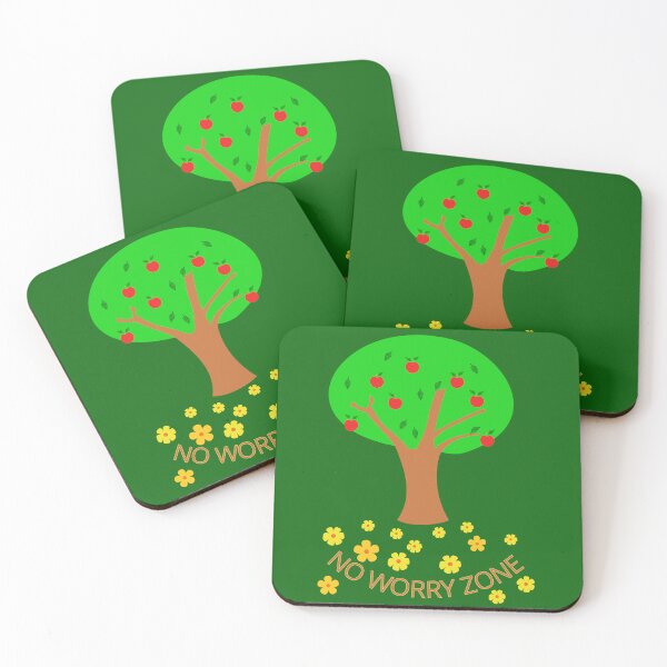 Item preview, Peaceful Apple Tree No Worry Zone designed and sold by Laanas.
