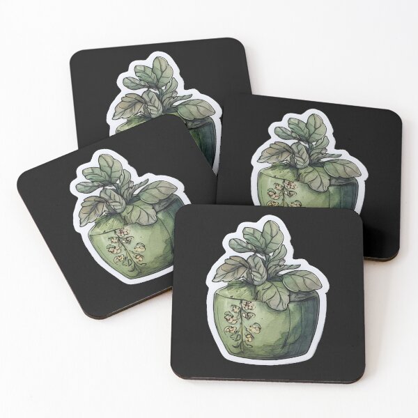 Item preview, Sweet Watercolor Potted Plant designed and sold by kndzxf.