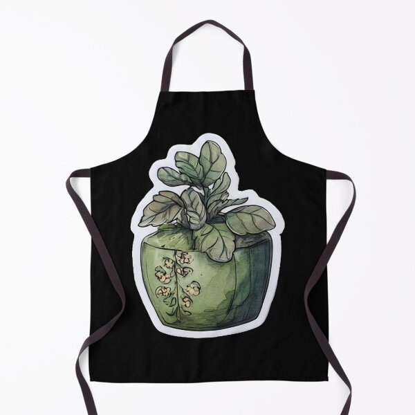 Item preview, Sweet Watercolor Potted Plant designed and sold by kndzxf.