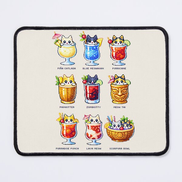 Item preview, Tiki Kitty Cocktails Menu designed and sold by Kitty Enterprise.