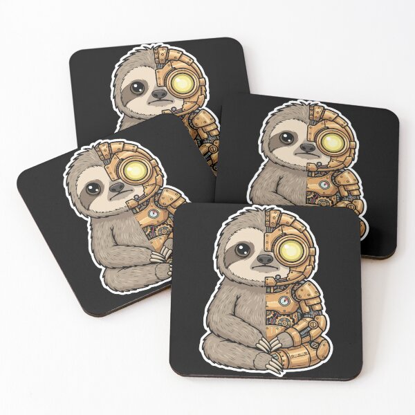 Item preview, Lazy Cyborg Steampunk Golden Mechanic designed and sold by PixelStudioBe.