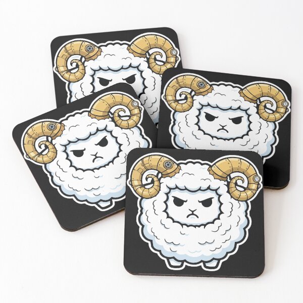 Item preview, Steampunk Ram Sheep with Mechanical Horns designed and sold by PixelStudioBe.