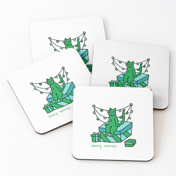 Item preview, Merry Catmas Funny Cat Christmas designed and sold by Baby-Care.