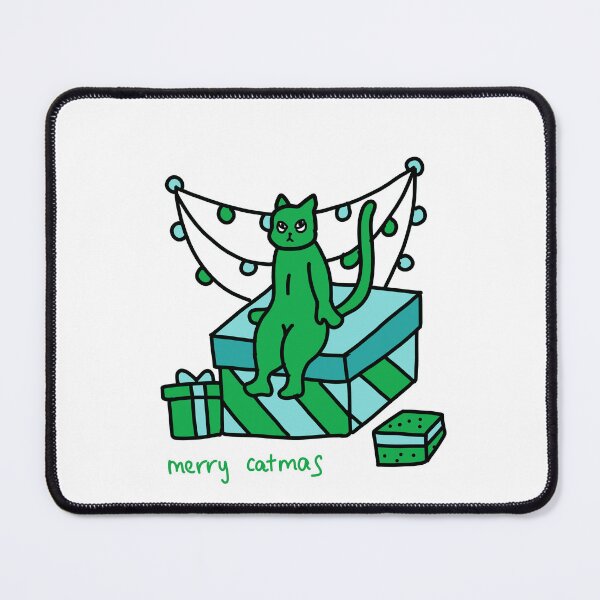Item preview, Merry Catmas Funny Cat Christmas designed and sold by Baby-Care.