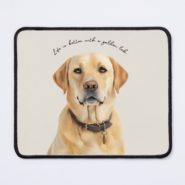 Item preview, Life is Better with a Golden Labrador designed and sold by The Artful Paw.
