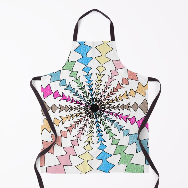 Item preview, Abstract Kaleidoscope Spiral Pattern – Psychedelic Geometric Mandala designed and sold by Blupunk.