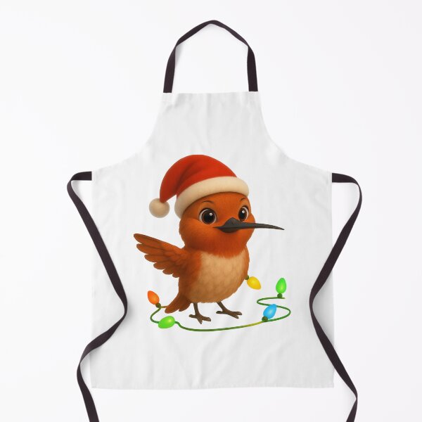 Item preview, Christmas Rufous Hummingbird  designed and sold by Sillytoe.