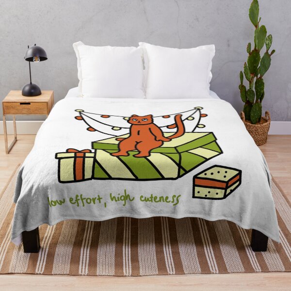 Item preview, Low Effort High Cuteness Funny Cat designed and sold by Baby-Care.