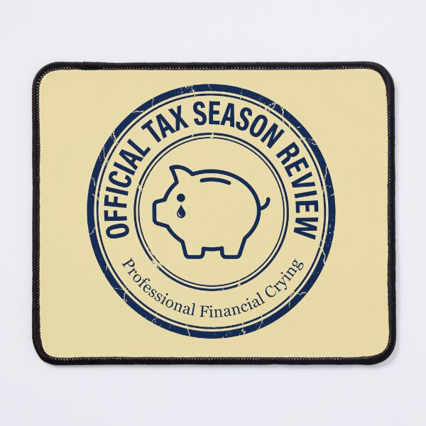 Item preview, Official Tax Season Review Professional Crying Piggy Bank designed and sold by GrafTeesLab.