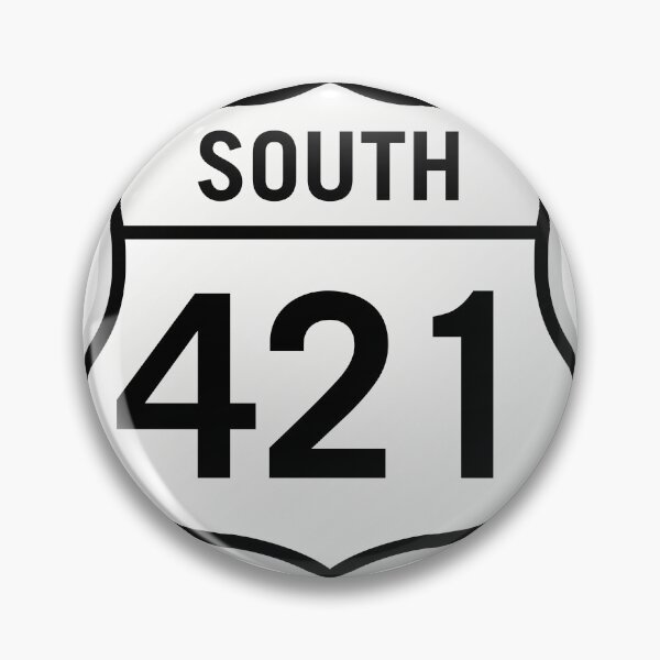 Item preview, US Route 421 South | North Carolina Highway Road Sign designed and sold by raynmandesigns.