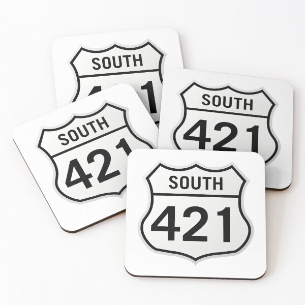 Item preview, US Route 421 South | North Carolina Highway Road Sign designed and sold by raynmandesigns.