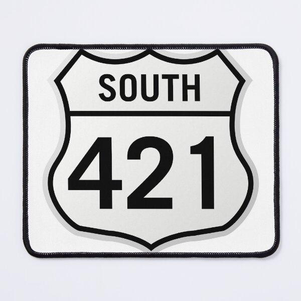 Item preview, US Route 421 South | North Carolina Highway Road Sign designed and sold by raynmandesigns.