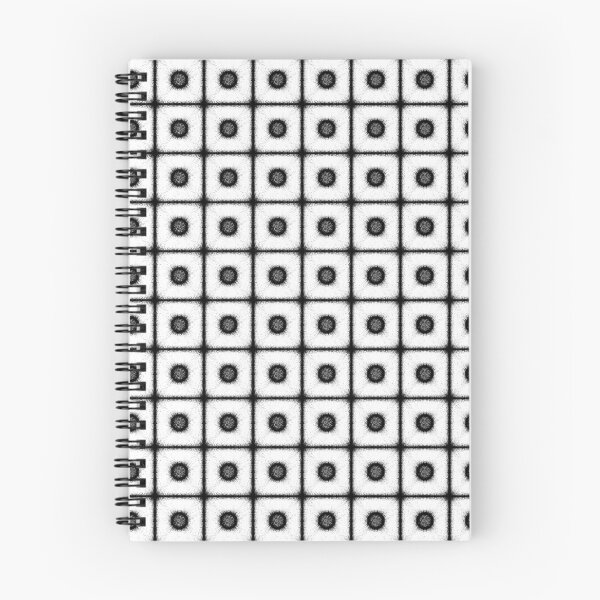 Item preview, Pattern of "Poof" tile in the white and black designed and sold by Cherevan.