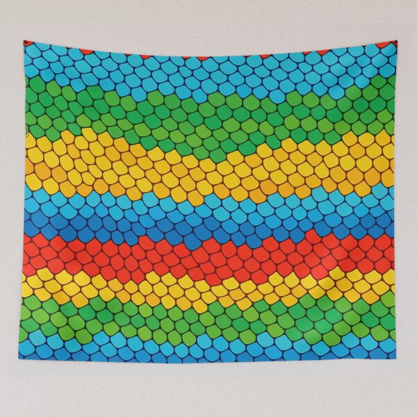 Item preview, Panther Chameleon Vibrant Scale Pattern designed and sold by WildlifeInc.
