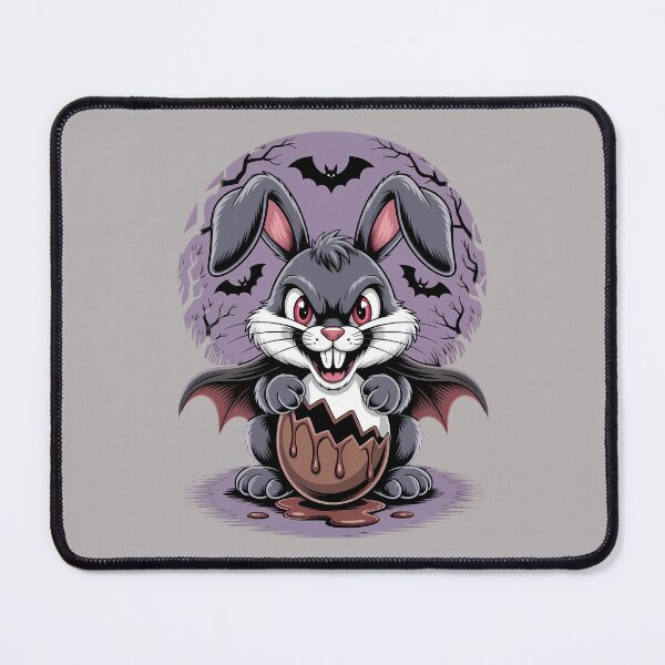 Item preview, Dark Bat Easter Bunny – Evil Gothic Easter Bunny Horror Design designed and sold by Art-Arcade6.