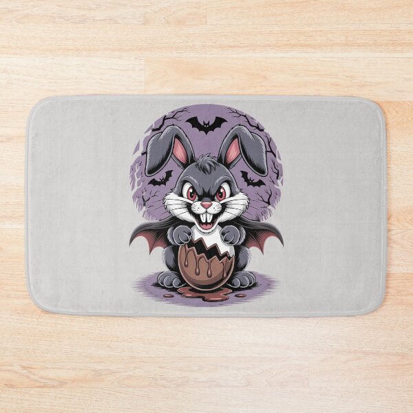 Item preview, Dark Bat Easter Bunny – Evil Gothic Easter Bunny Horror Design designed and sold by Art-Arcade6.