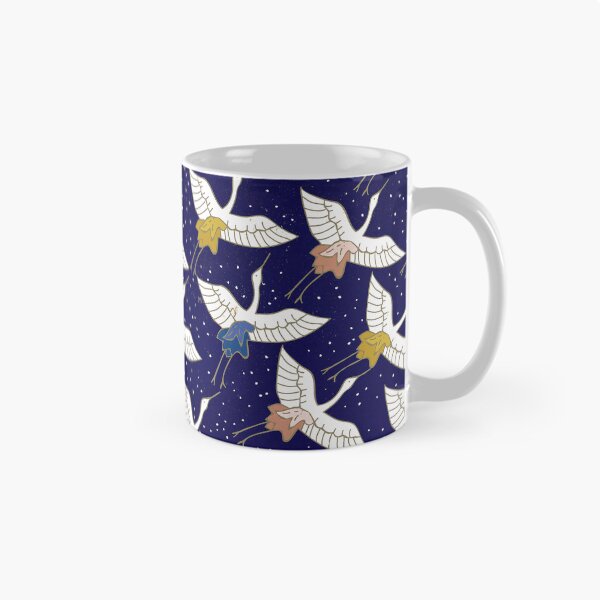 Item preview, Asian Art Flying Birds In Midnight Blue Sky designed and sold by DEC02.