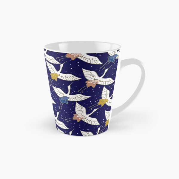Item preview, Asian Art Flying Birds In Midnight Blue Sky designed and sold by DEC02.