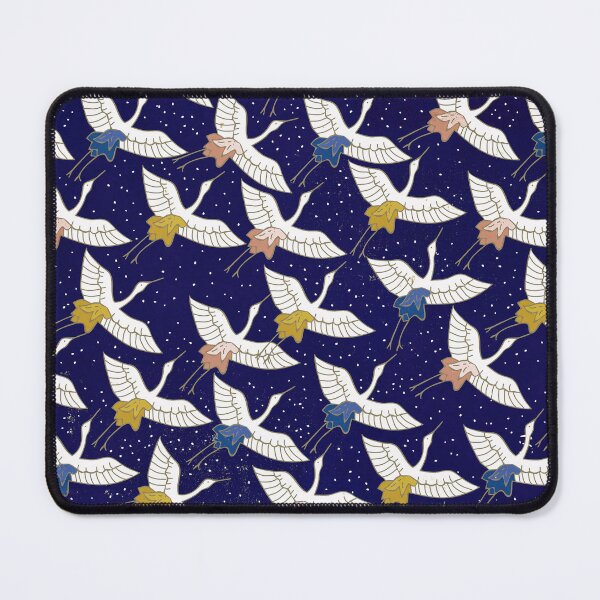 Item preview, Asian Art Flying Birds In Midnight Blue Sky designed and sold by DEC02.