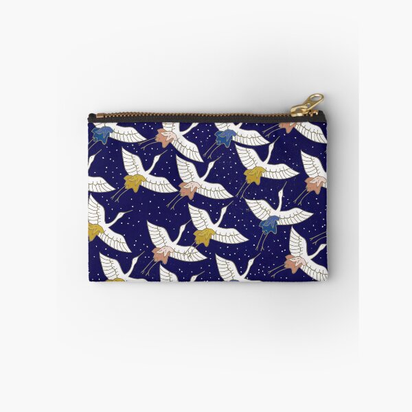 Item preview, Asian Art Flying Birds In Midnight Blue Sky designed and sold by DEC02.