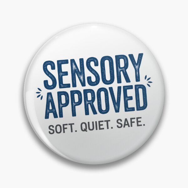 Item preview, Sensory Friendly - Neurodivergent Safe Space Typography designed and sold by wyrddifferent.