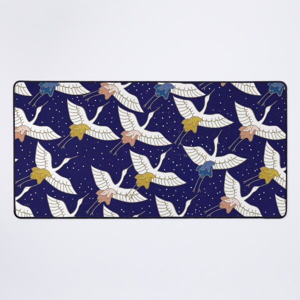 Item preview, Asian Art Flying Birds In Midnight Blue Sky designed and sold by DEC02.