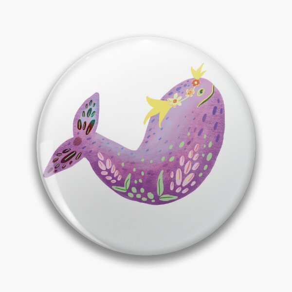 Item preview, Whimsical  whale under the sea illustration designed and sold by FaliushART.