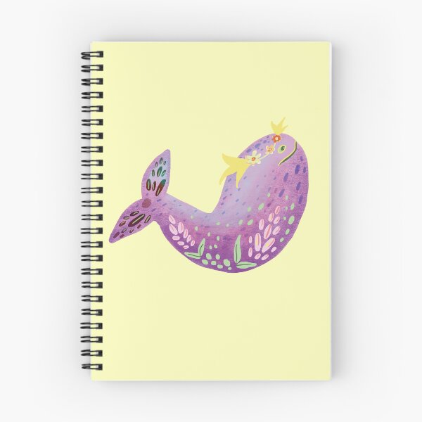 Item preview, Whimsical  whale under the sea illustration designed and sold by FaliushART.