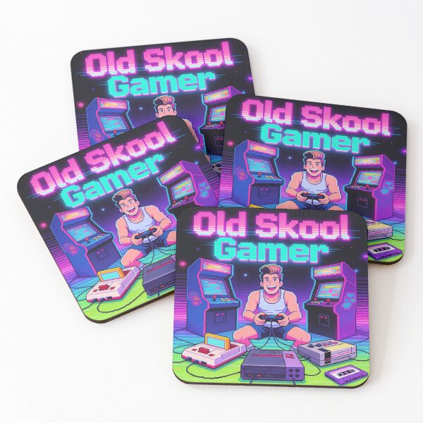 Item preview, Old Skool Gamer designed and sold by cjbizmedia.