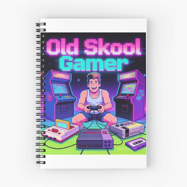 Item preview, Old Skool Gamer designed and sold by cjbizmedia.