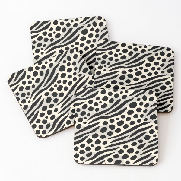 Item preview, African Civet Stripe Spot Fur Pattern designed and sold by WildlifeInc.