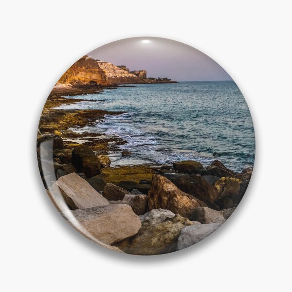 Item preview, Golden Sunset Above Coastal Rocks designed and sold by GlennP97.