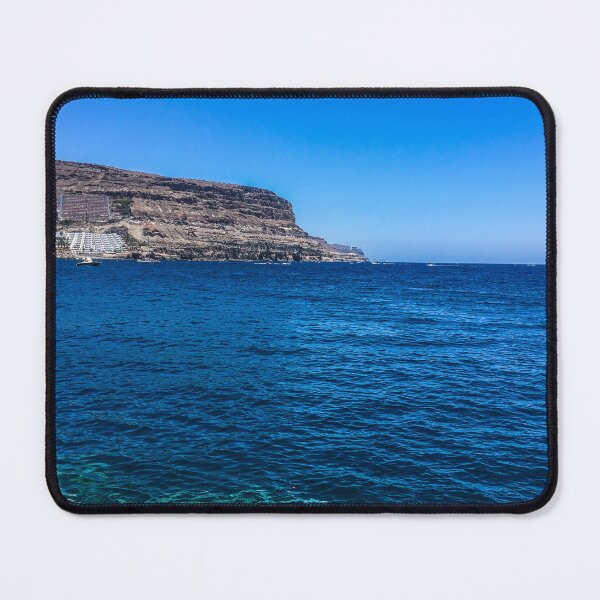 Item preview, Blue sea beyond rugged rocks designed and sold by GlennP97.