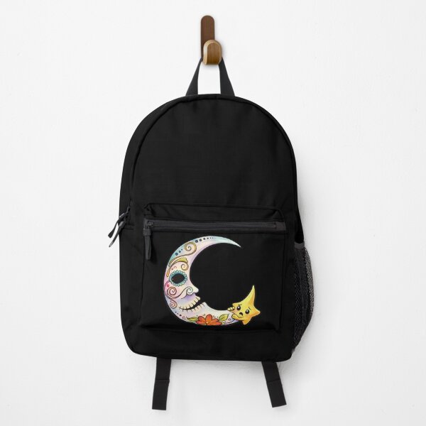 Item preview, Sugar Skull Moon with Impaled Star designed and sold by CyrilloArt.