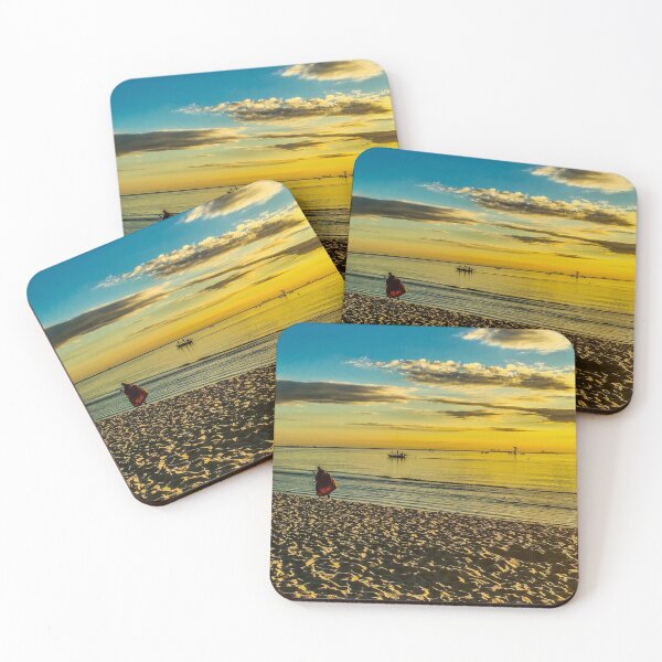 Item preview, Monk Walking On White Beach designed and sold by GlennP97.