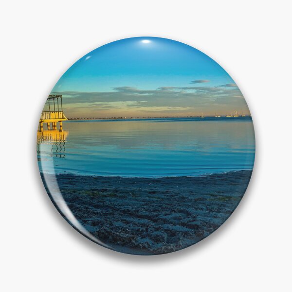 Item preview, Seaside hut standing above clear water designed and sold by GlennP97.
