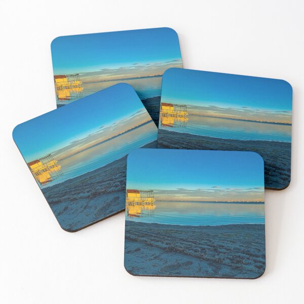 Item preview, Seaside hut standing above clear water designed and sold by GlennP97.