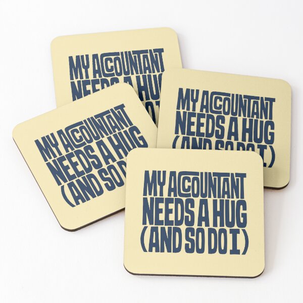 Item preview, My Accountant Needs A Hug Funny Tax Season Quote designed and sold by GrafTeesLab.