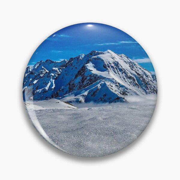 Item preview, Silent White Mountains Above The Clouds designed and sold by GlennP97.