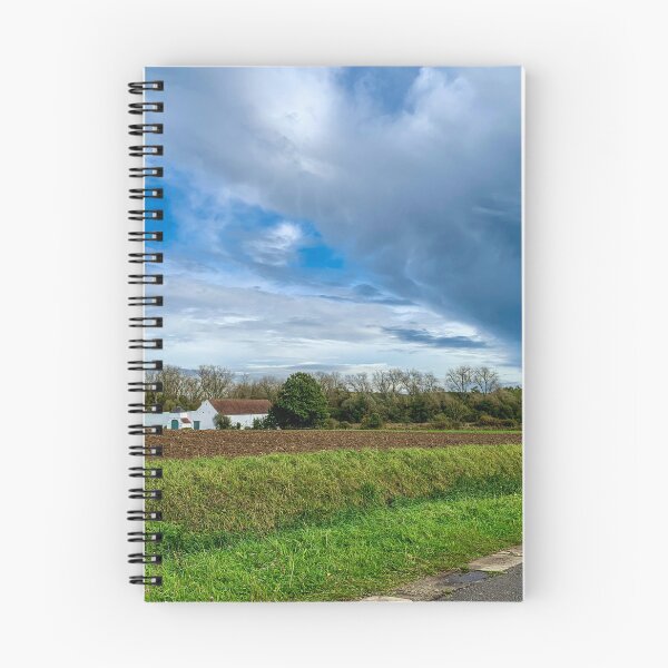 Item preview, Farm beneath heavy summer clouds designed and sold by GlennP97.