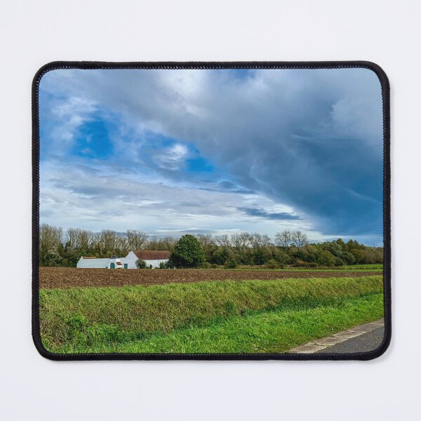 Item preview, Farm beneath heavy summer clouds designed and sold by GlennP97.